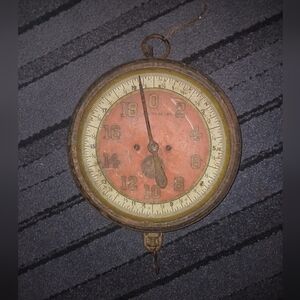 Vintage Antique John Chatillon & Sons Hanging 20lb Scale Works Great RARE